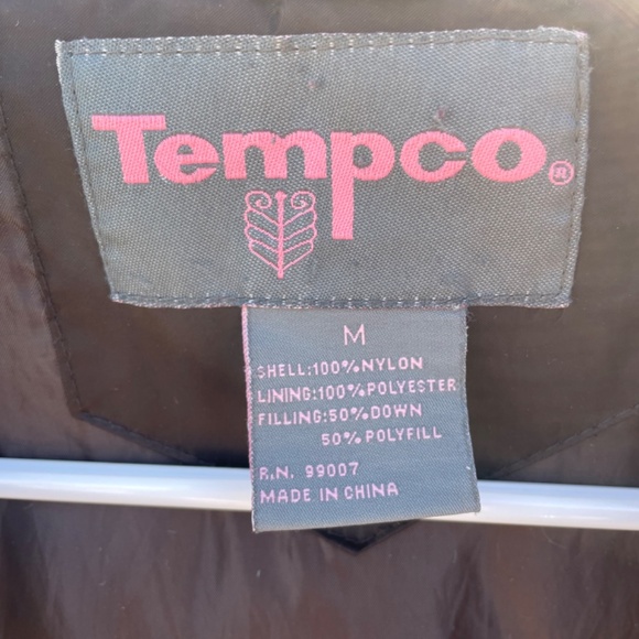 Women's Brown Puffer Jacket - Picture 3 of 3